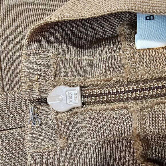 Aritzia Babaton Bandage Erickson Brown Tan Dress - Picture 14 of 15